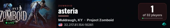 asteria live status badge