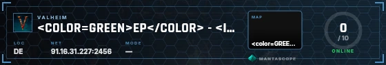 HUD badge preview
