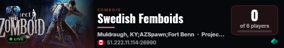 Swedish Femboids live status badge