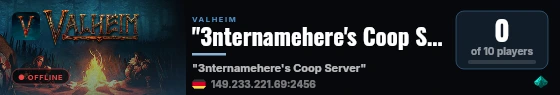 "3nternamehere's Coop Server" live status badge