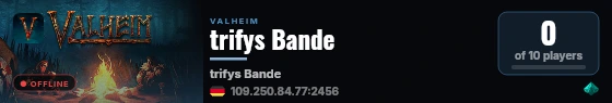 trifys Bande live status badge