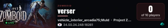 verser live status badge