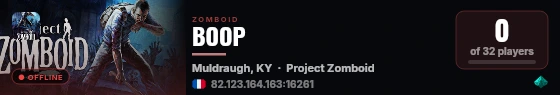 BOOP live status badge