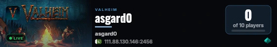 asgard0 live status badge