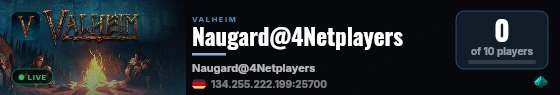 Naugard@4Netplayers live status badge