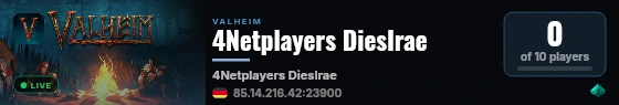 4Netplayers DiesIrae live status badge