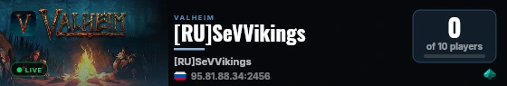 [RU]SeVVikings live status badge