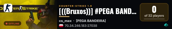 [((Bruxos))] #PEGA BANDEIRA [CASH]+[SHOP]+[/VIP] @BRXGames live status badge
