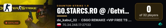 GO.STARCS.RO @ /Getvipfree doar la o comanda [VIPFREE] REVIVE live status badge