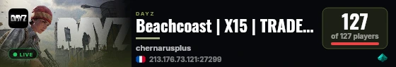 Beachcoast | X15 | TRADER | HELI | CARS | BUNKERS | Twitch live status badge