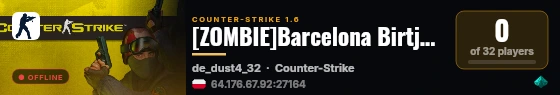 [ZOMBIE]Barcelona Birtja Only | zrenjanin-hq.com live status badge