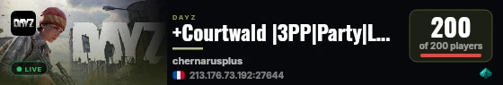 +Courtwald |3PP|Party|Loot+|Guns+|Map live status badge