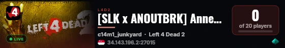 [SLK x ANOUTBRK] Annesthesia Outbreak live status badge