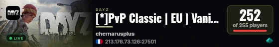 [*]PvP Classic | EU | Vanilla+ Style live status badge
