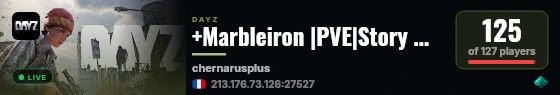+Marbleiron |PVE|Story Mode|Custom Events live status badge