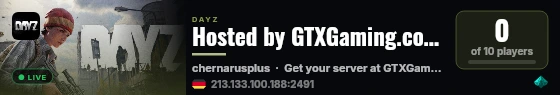 Hosted by GTXGaming.co.uk live status badge