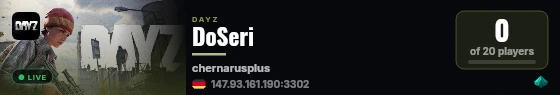 DoSeri live status badge