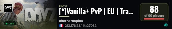 [*]Vanilla+ PvP | EU | Traders x1 live status badge