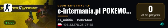 e-intermania.pl POKEMOD@pukawka.pl live status badge
