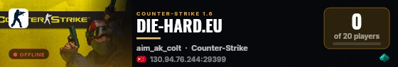 DIE-HARD.EU live status badge
