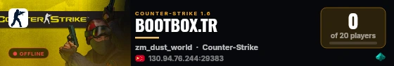 BOOTBOX.TR live status badge