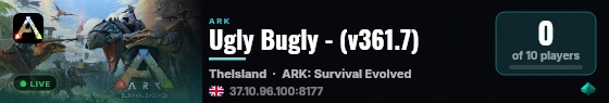 Ugly Bugly - (v361.7) live status badge