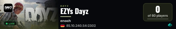 EZYs Dayz live status badge