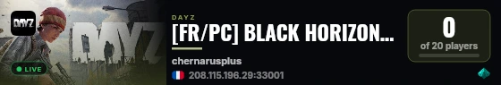 [FR/PC] BLACK HORIZON PVPZONE/PVE live status badge