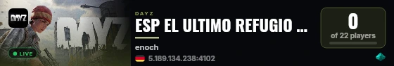 ESP EL ULTIMO REFUGIO MAP PVE TRADER / AI / DNA / MISIONES live status badge