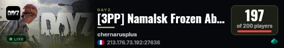[3PP] Namalsk Frozen Abyss - Hardcore Loot PvP Loot++ Quests #3 live status badge