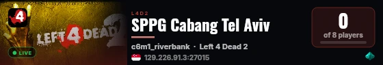 SPPG Cabang Tel Aviv live status badge
