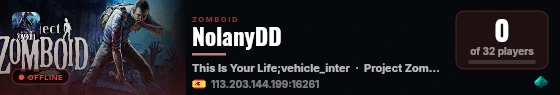 NolanyDD live status badge