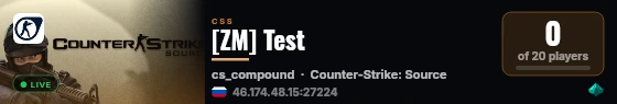 [ZM] Test live status badge