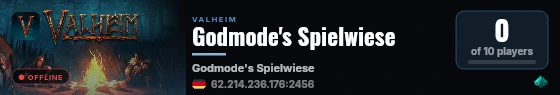 Godmode's Spielwiese live status badge