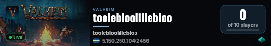 toolebloolillebloo live status badge