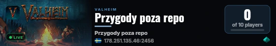 Przygody poza repo live status badge