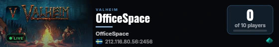 OfficeSpace live status badge