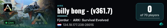 billy bong - (v361.7) live status badge
