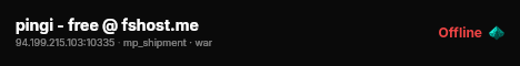 pingi - free @ fshost.me live status badge