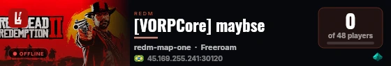 [VORPCore] maybse live status badge