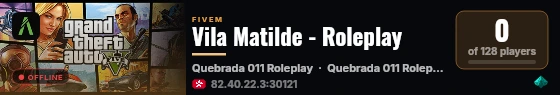 Vila Matilde - Roleplay  live status badge