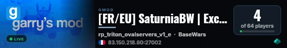 [FR/EU] SaturniaBW | Exclusivité | Optimisation | live status badge