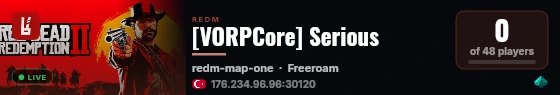 [VORPCore] Serious live status badge