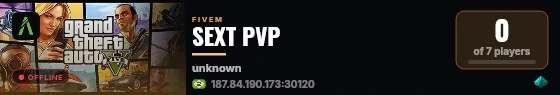 SEXT PVP live status badge