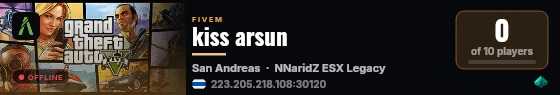 kiss arsun live status badge
