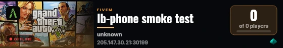 lb-phone smoke test live status badge
