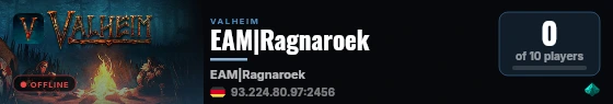 EAM|Ragnaroek live status badge
