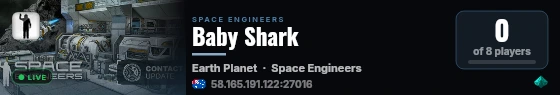 Baby Shark live status badge