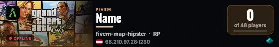Name live status badge