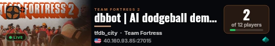 dbbot | AI dodgeball demo | rounds recorded for training live status badge